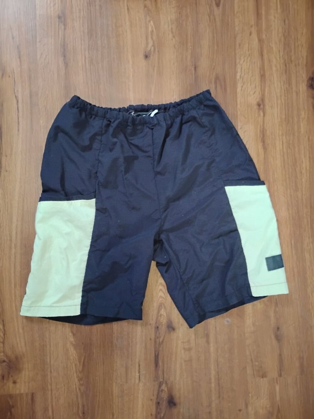 Vintage 90s Neon Wind Shorts